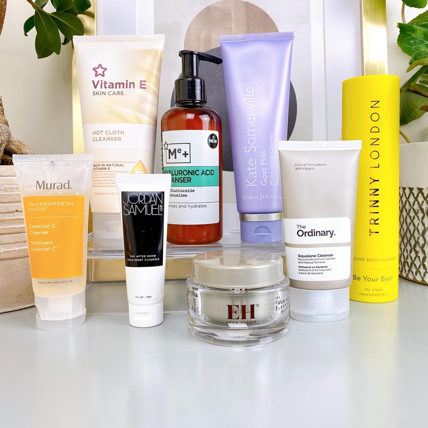 Murad Essential-C Cleanser Superdrug Vitamin E Hot Cloth Cleanser Superdrug Hyaluronic Acid Cleanser Jordan Samuel Skin The After Show Treatment Cleanser Kate Somerville Goat Milk Cleanser Emma Hardie Moringa Cleansing Balm The Ordinary Squalane Cleanser Trinny London Be Your Best Enzyme Balm Cleanser