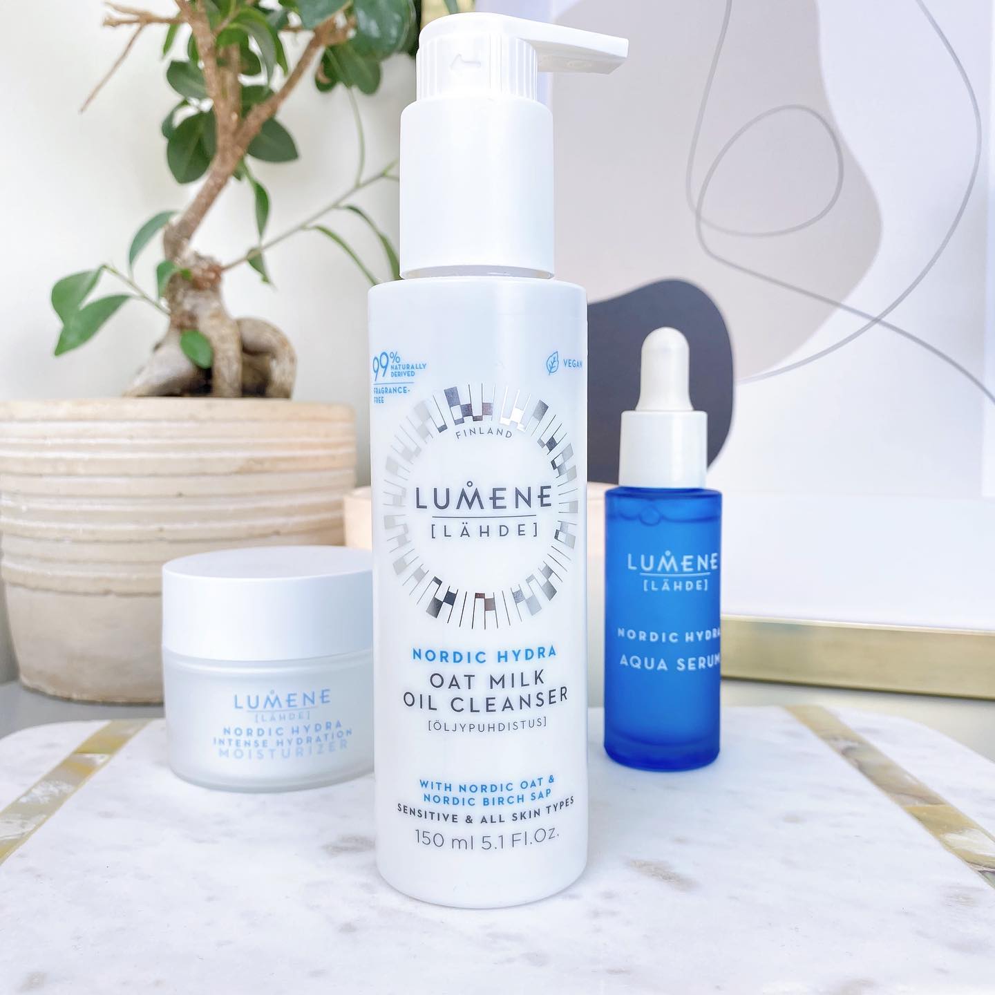 Lumene Lahde Nordic Hydra Oat Milk Oil Cleanser