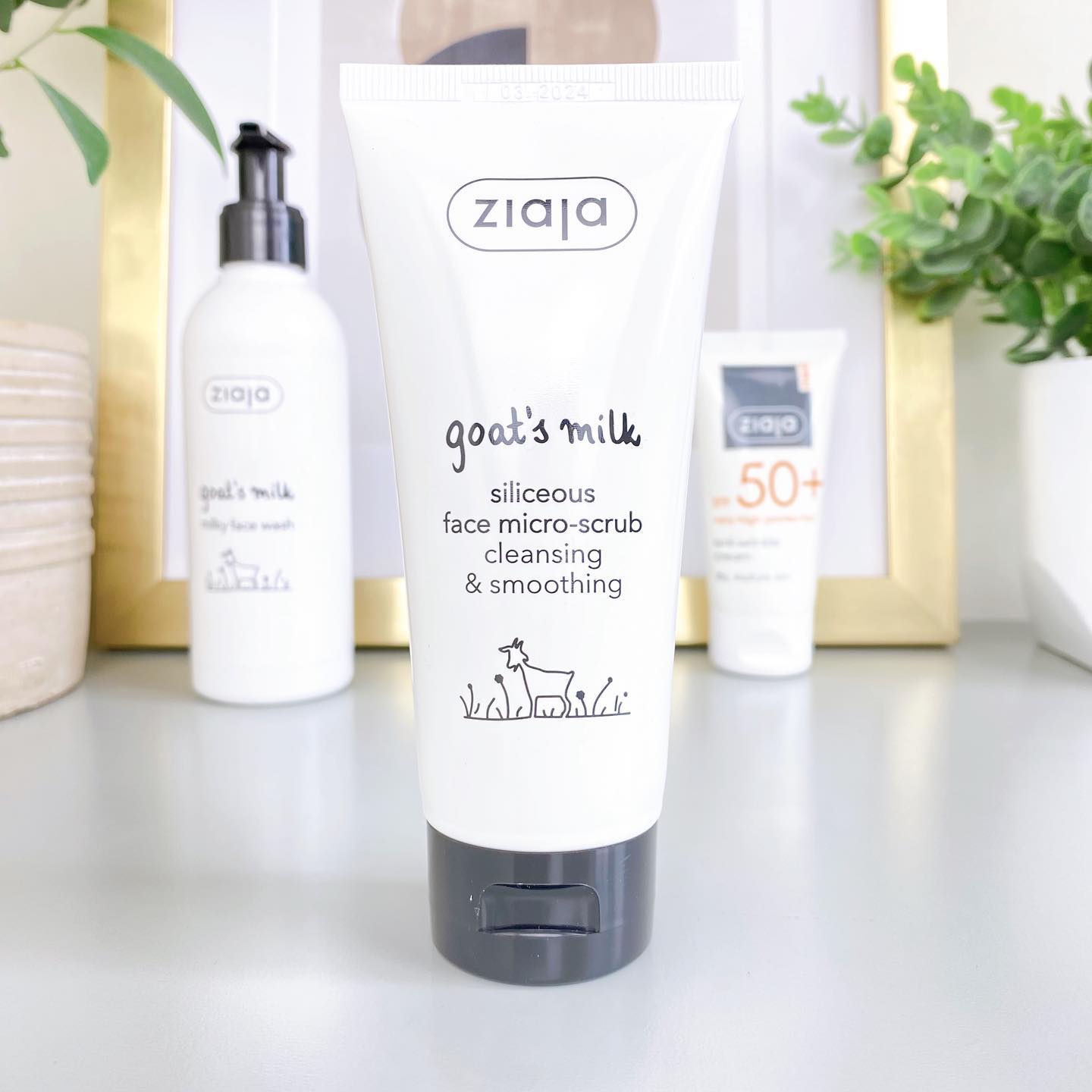  Ziaja Goat's Milk Milky Face Wash - No-rinse cleanser : Beauty  & Personal Care