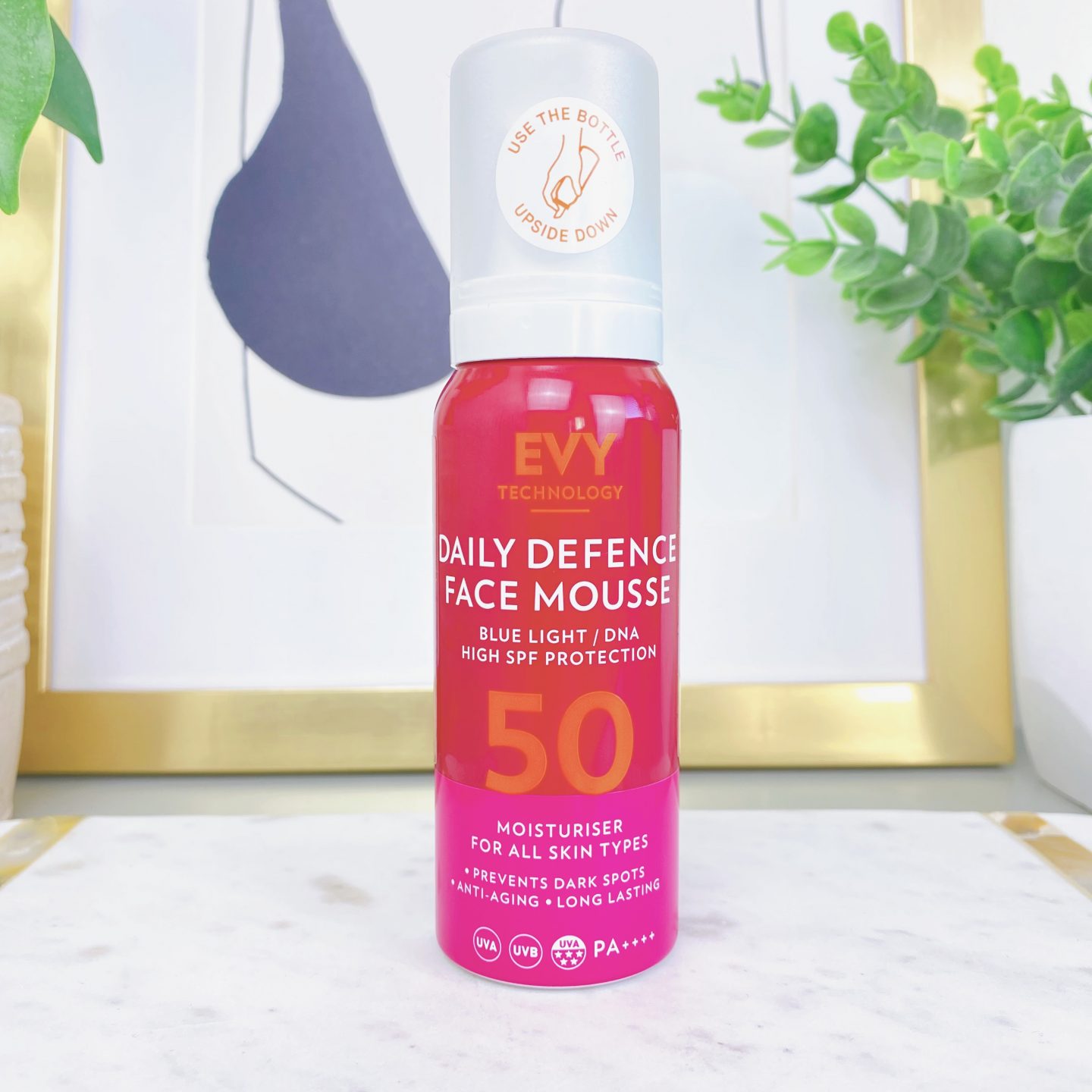 Evy Technology Daily Defence Face Mousse SPF50