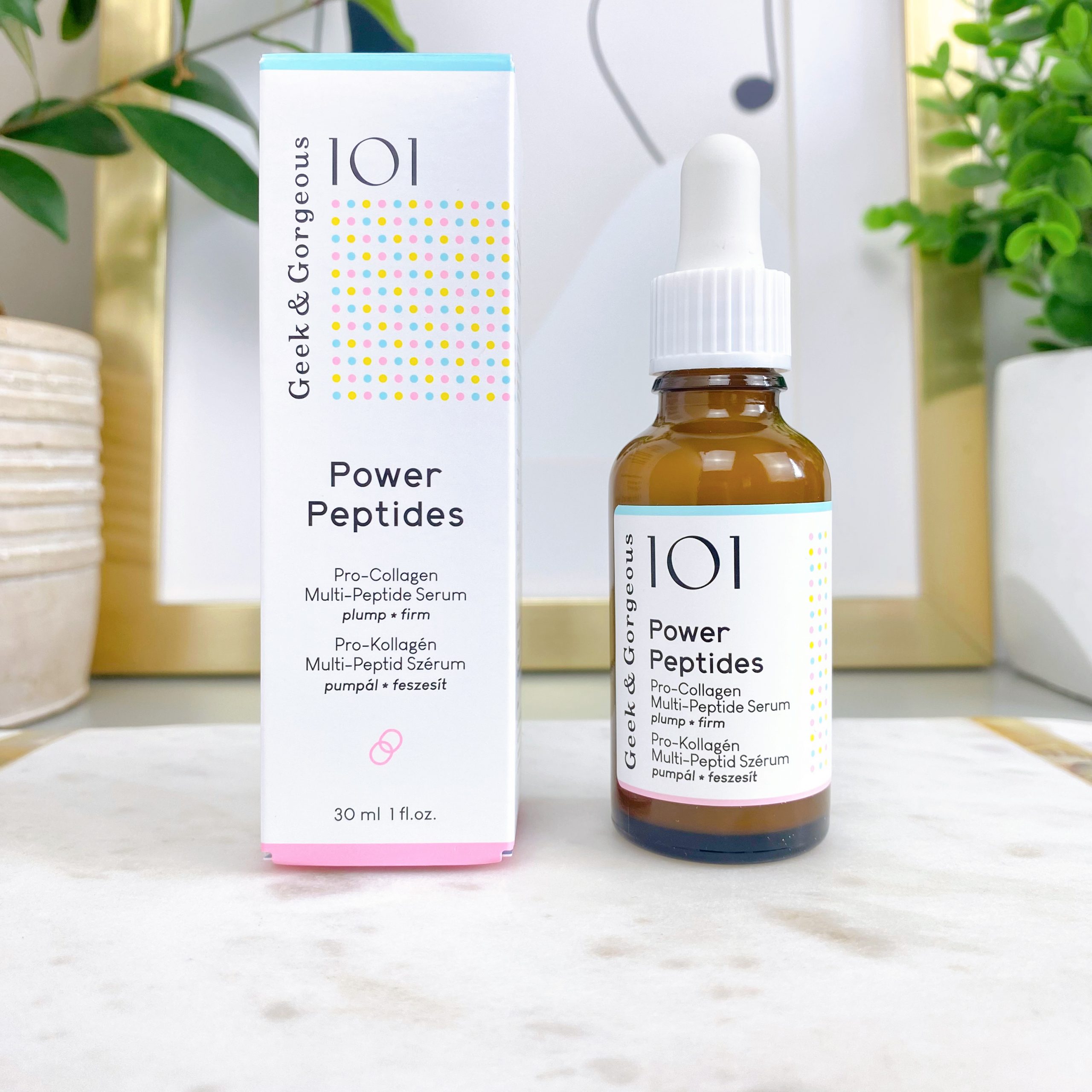 Geek & Gorgeous Power Peptides Review - Skint Skincare