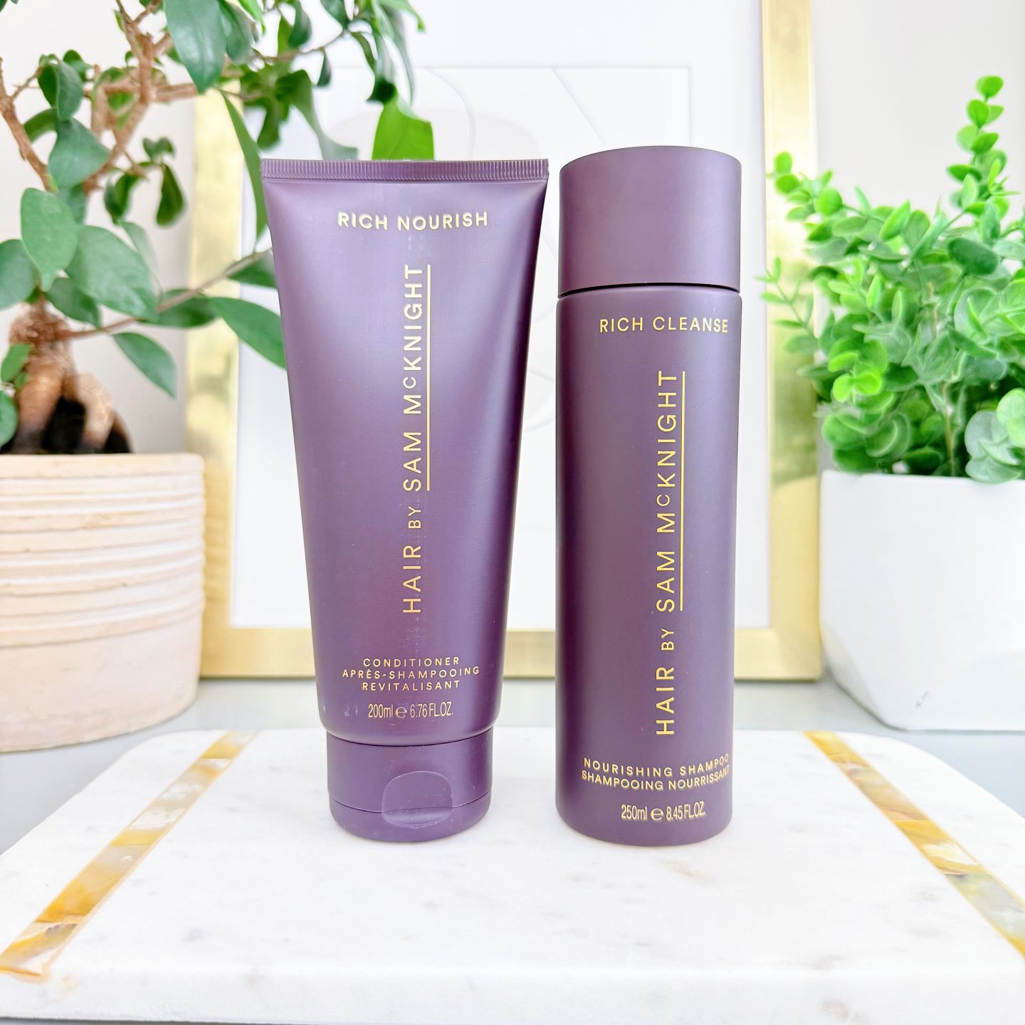 Hair by Sam McKnight Rich Cleanse Shampoo & Conditioner